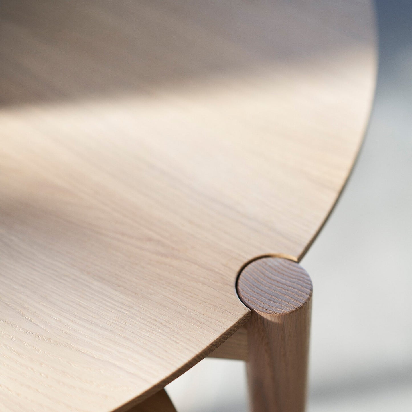 D102 Søs Couchtisch Ø 85cm Schwarz