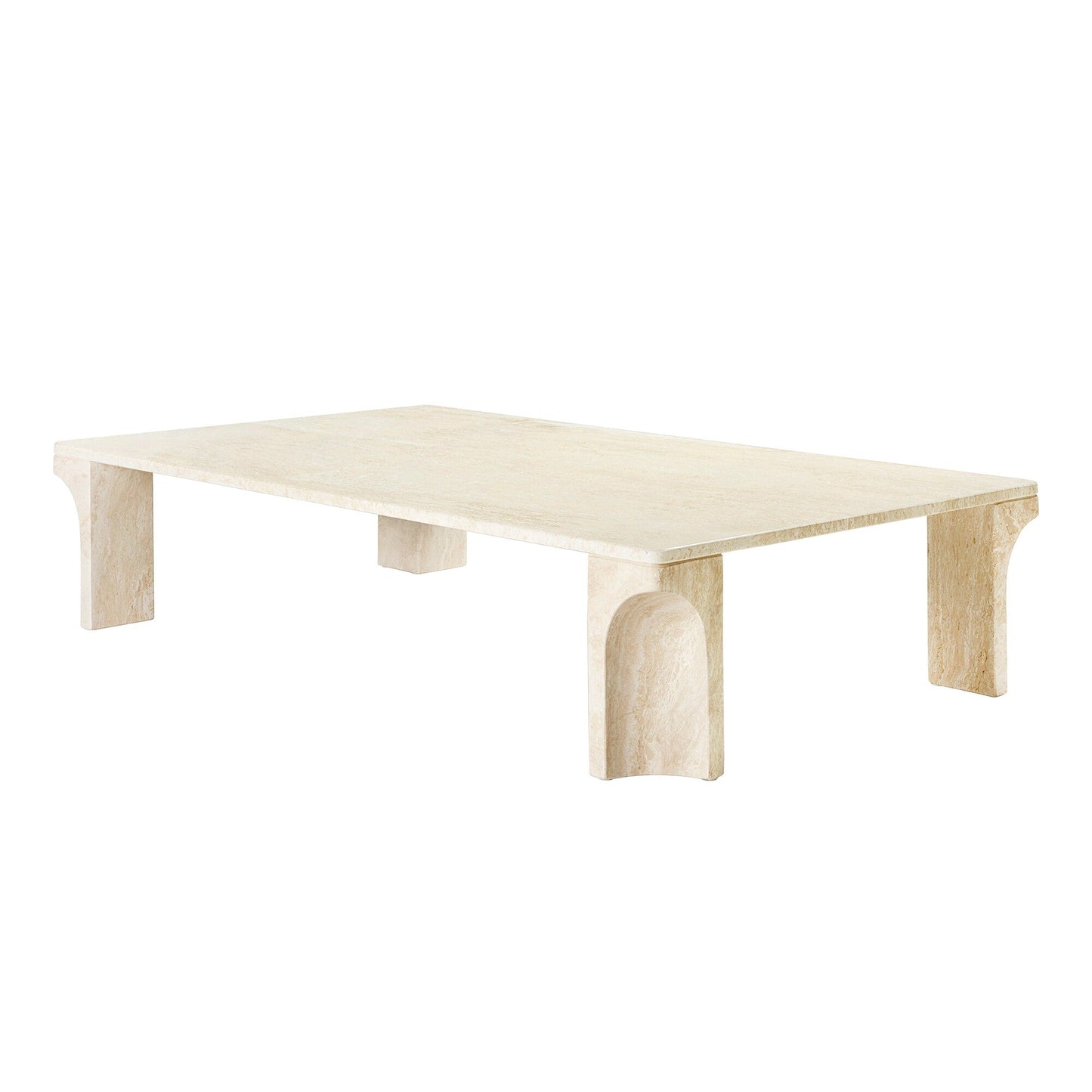 Doric Couchtisch 80x140cm Weiß