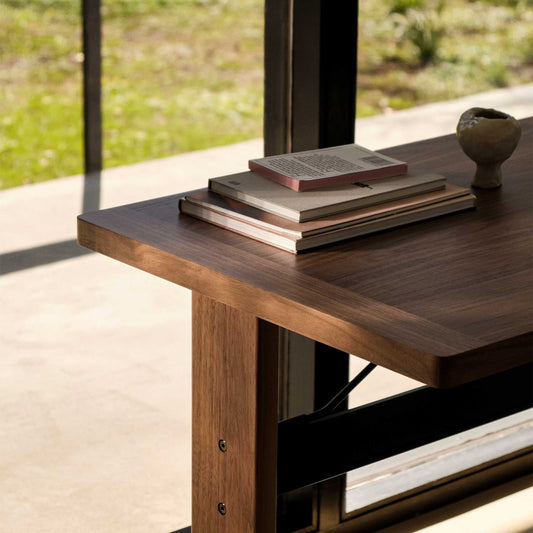 Passerelle Schreibtisch Schwarz