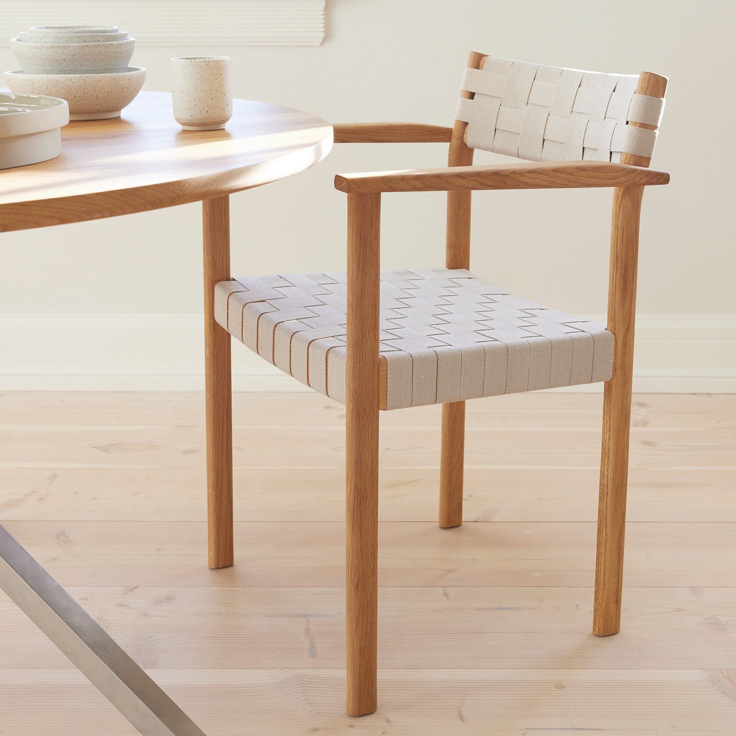 Motif Armlehnstuhl Schwarz