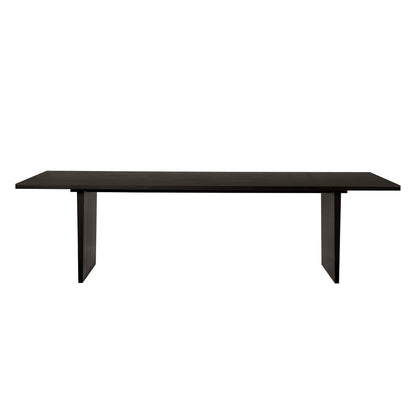 Private Dining Esstisch 100x260cm Schwarz