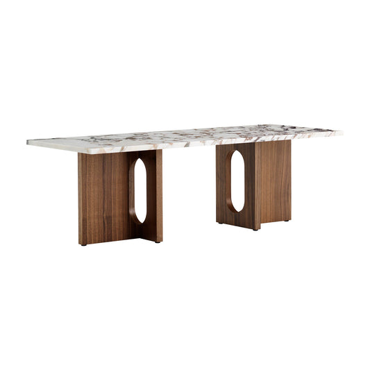 Androgyne Couchtisch Gestell Holz 120x45cm