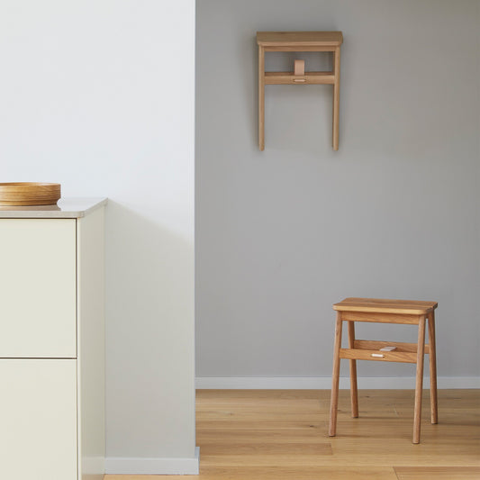 Angle Hocker klappbar Natur