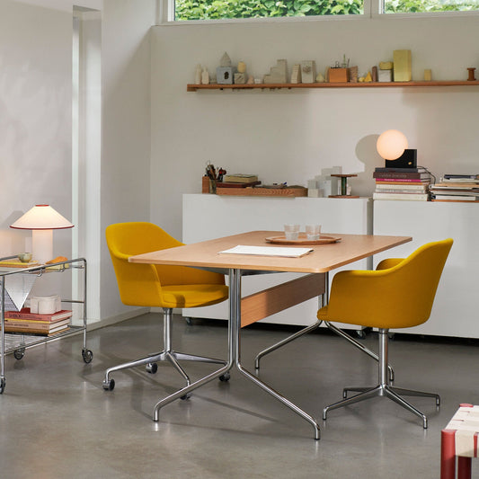 Pavilion AV18 Schreibtisch 90x160cm Gestell chrom