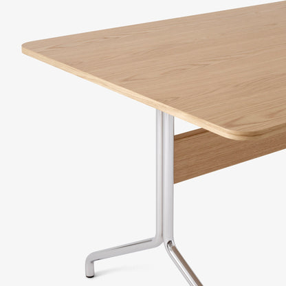 Pavilion AV19 Esstisch 90x200cm Gestell chrom