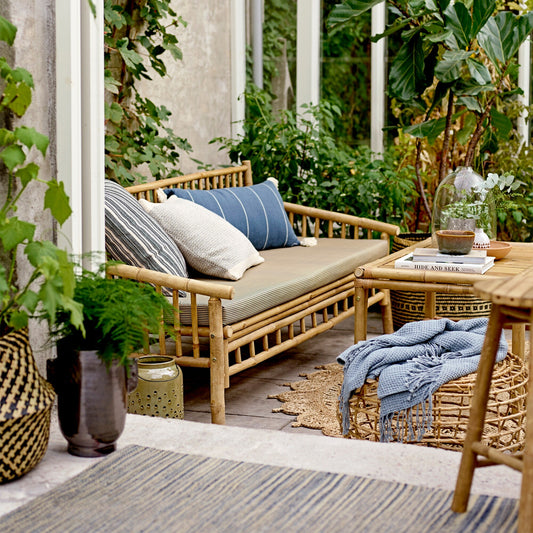 Sole Bambus Gartensofa Natur
