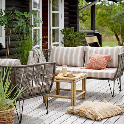 Mundo Gartensofa Schwarz