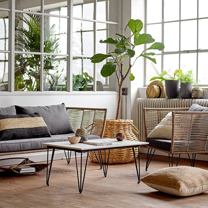 Mundo Outdoor Couchtisch Schwarz