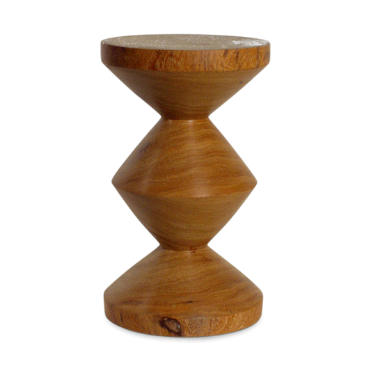 Zig Zag Hocker Holz