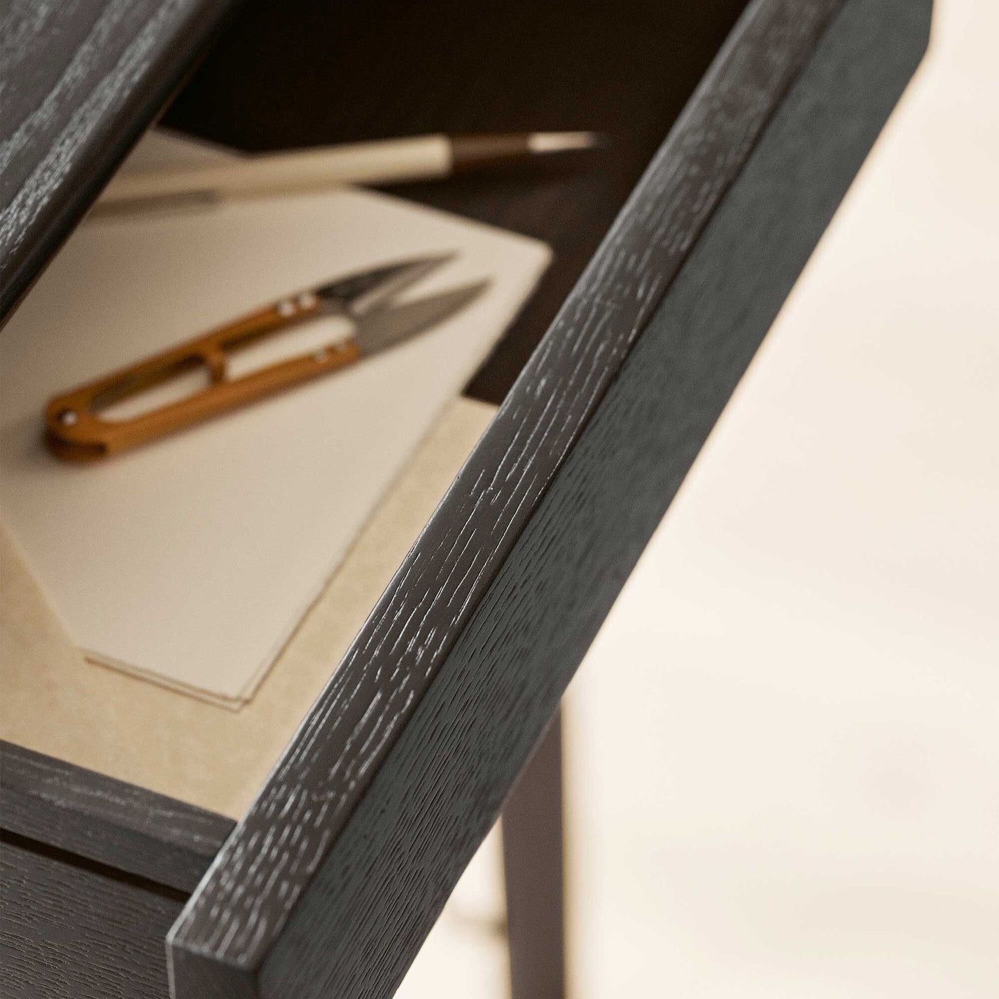 FH3605™ Schreibtisch mit Schublade Schwarz