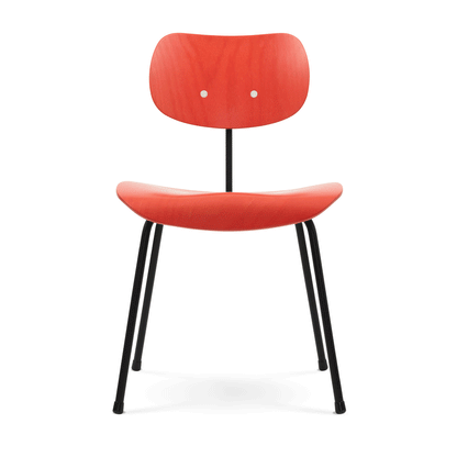 Eiermann Stuhl SE 68 Gestell Schwarz Schwarz