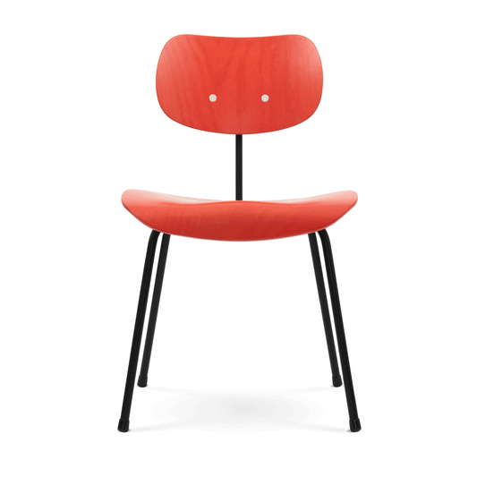 Eiermann Stuhl SE 68 Gestell Schwarz Schwarz