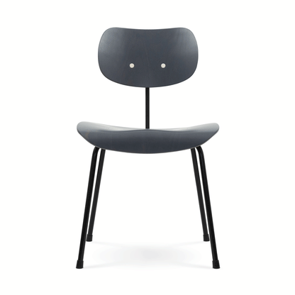 Eiermann Stuhl SE 68 Gestell Schwarz Schwarz