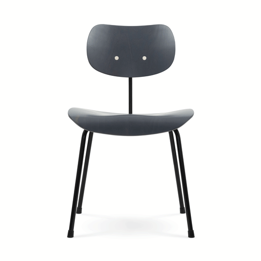 Eiermann Stuhl SE 68 Gestell Schwarz Schwarz