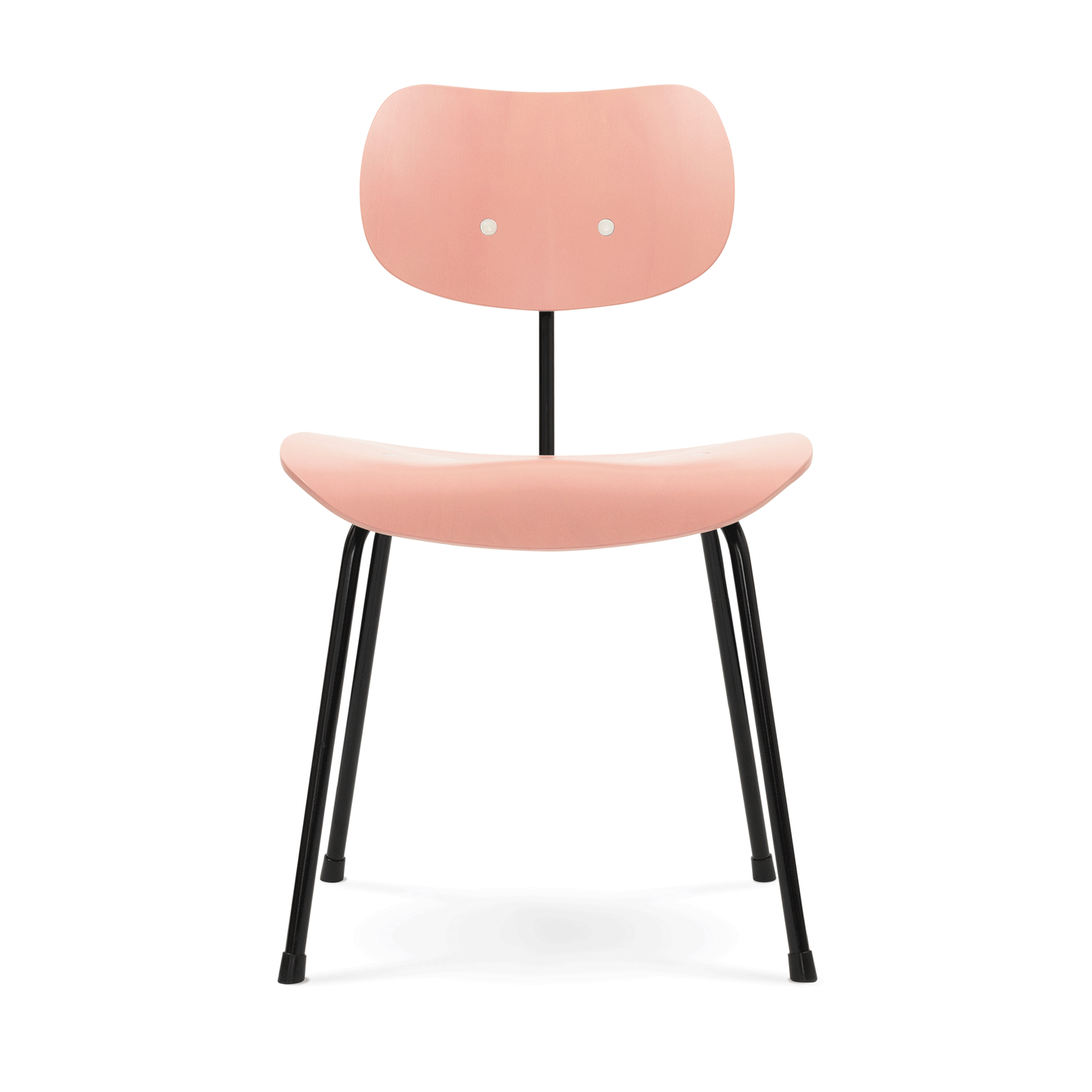 Eiermann Stuhl SE 68 Gestell Schwarz Schwarz