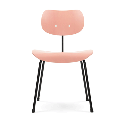 Eiermann Stuhl SE 68 Gestell Schwarz Schwarz