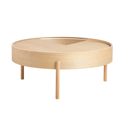 Arc Couchtisch Ø 89cm Weiß