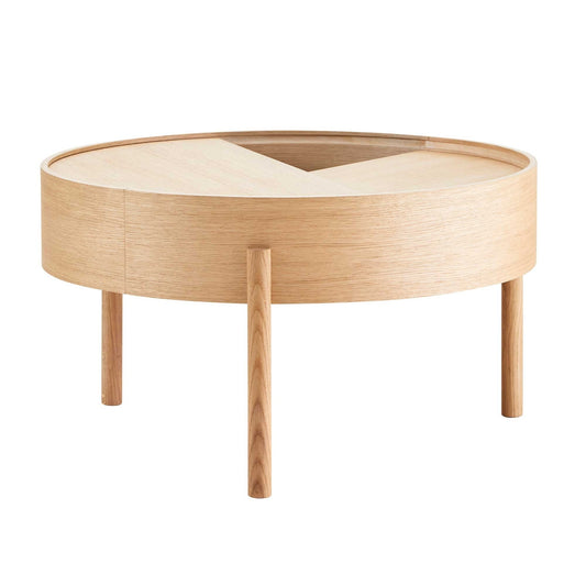 Arc Couchtisch Ø 66cm Schwarz