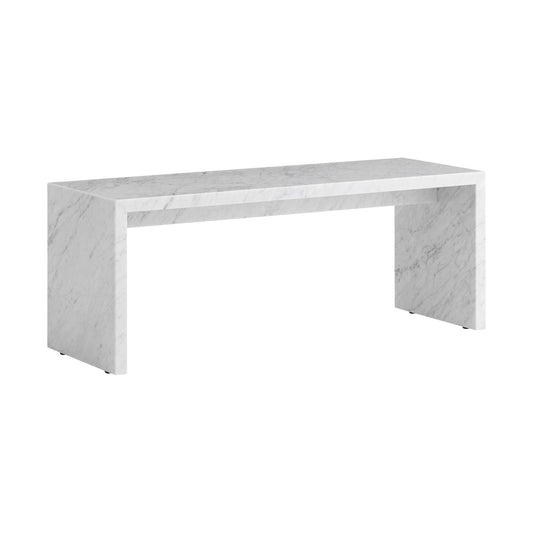 Plinth Bridge Beistelltisch Weiß