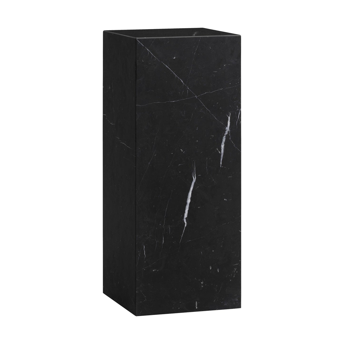 Plinth Pedestal Beistelltisch H 75cm Schwarz