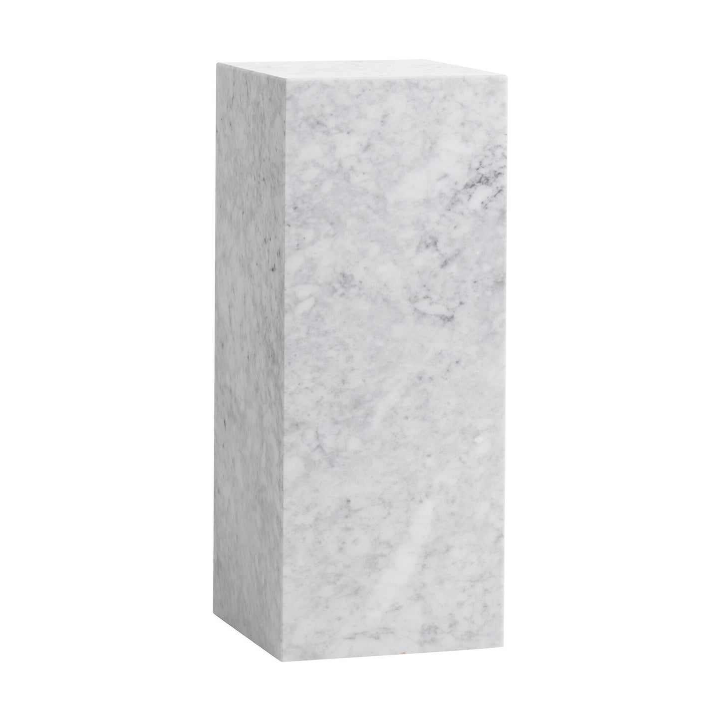 Plinth Pedestal Beistelltisch H 75cm Weiß