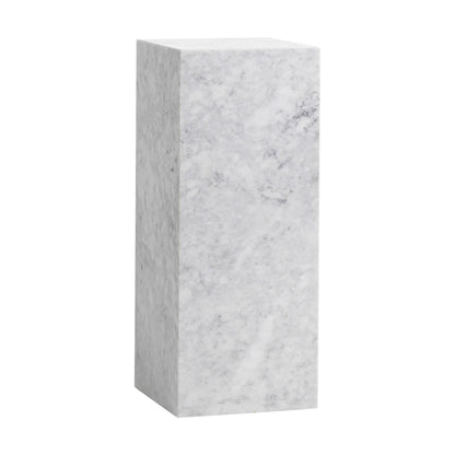 Plinth Pedestal Beistelltisch H 75cm Weiß