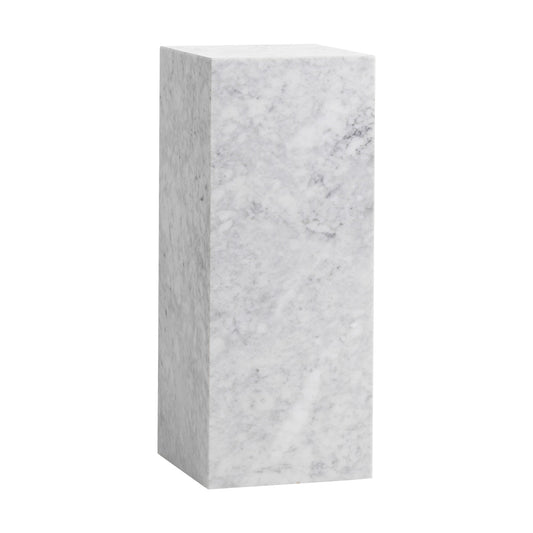 Plinth Pedestal Beistelltisch H 75cm Weiß