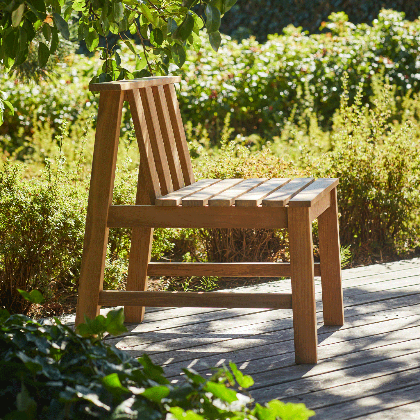 Plank Gartenstuhl Natur