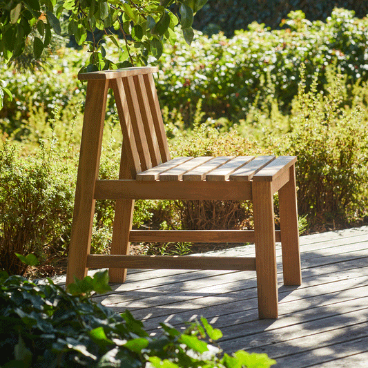 Plank Gartenstuhl Natur
