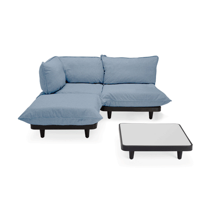 Paletti Outdoor Loungesofa Set Medium Links inkl. Tisch