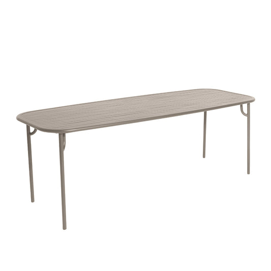 Week-End Gartentisch 85x220cm Schwarz