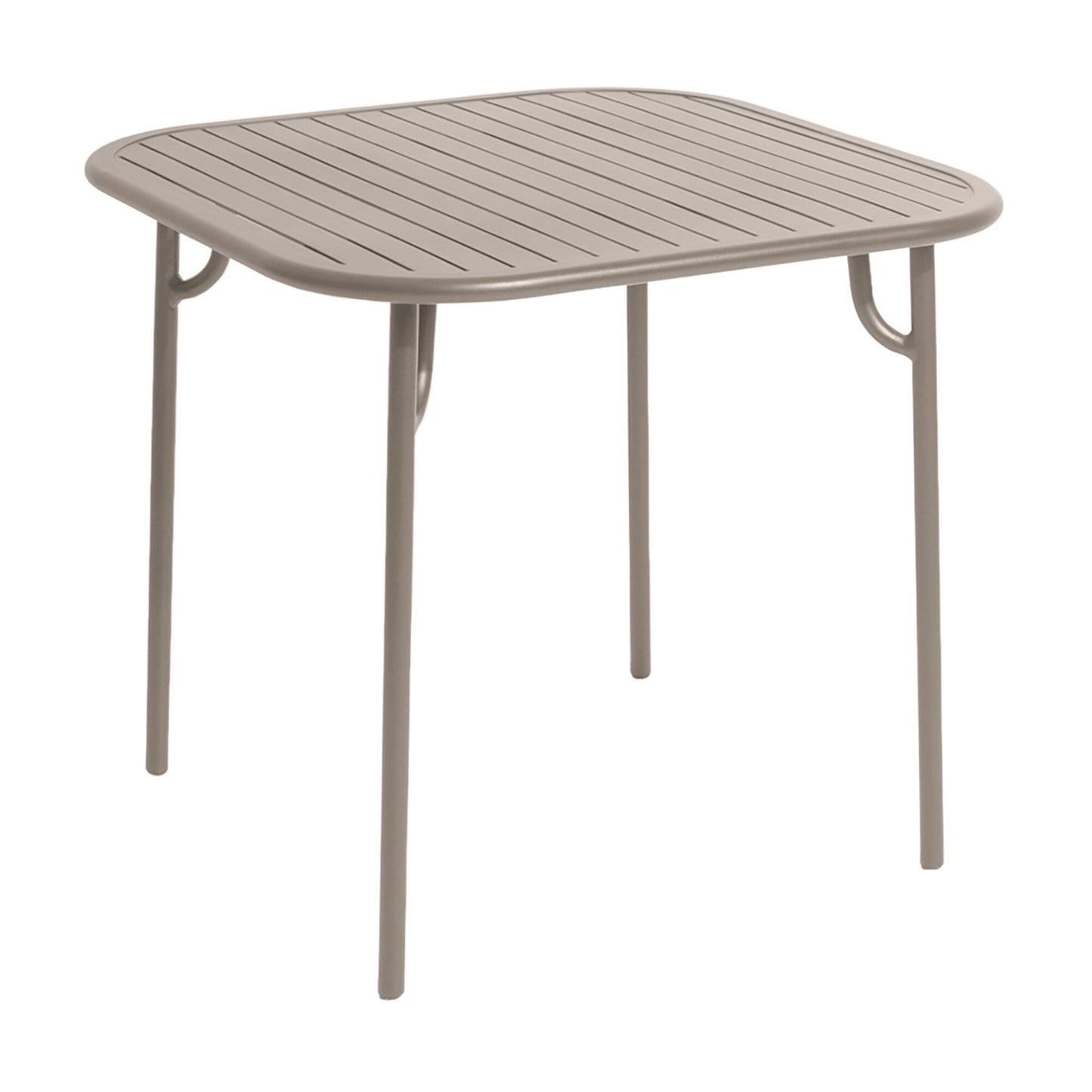 Week-End Gartentisch 85x85cm Schwarz