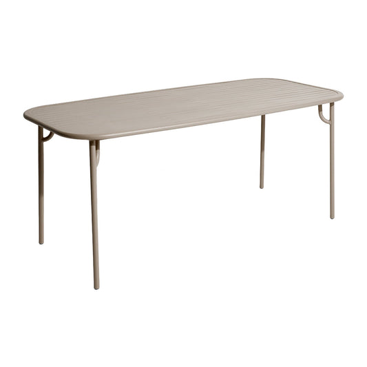 Week-End Gartentisch 85x180cm Schwarz