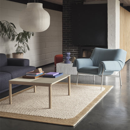 Couple Couchtisch 80x84x40 cm gewellt