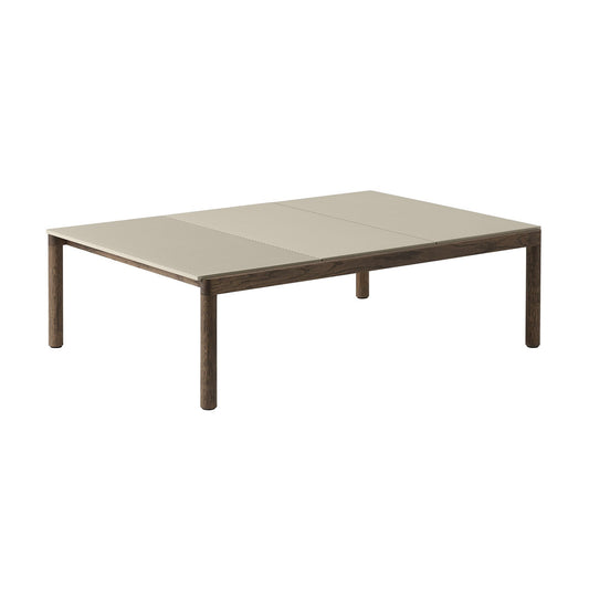 Couple Couchtisch 120x84x35 cm gewellt