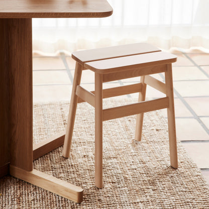 Quatrefoil Tisch 68x68cm Weiß