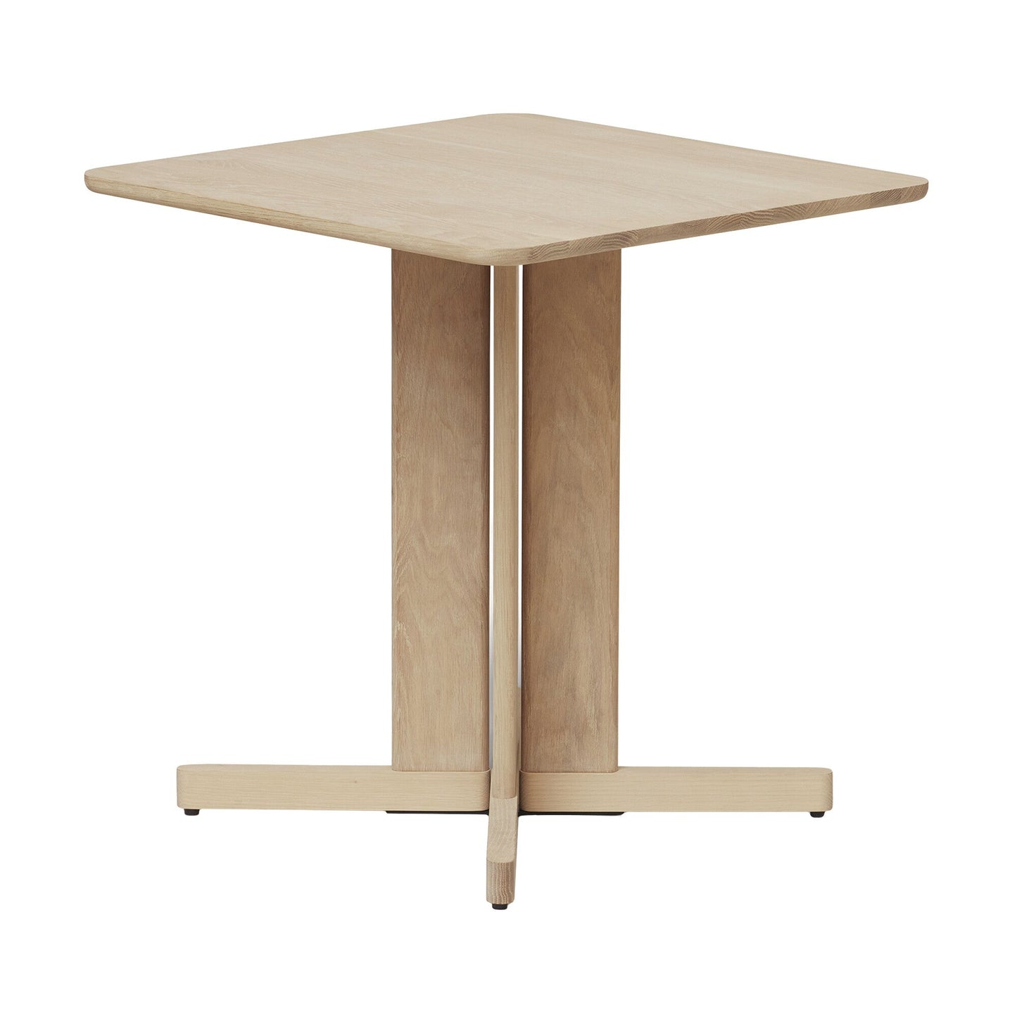 Quatrefoil Tisch 68x68cm Weiß