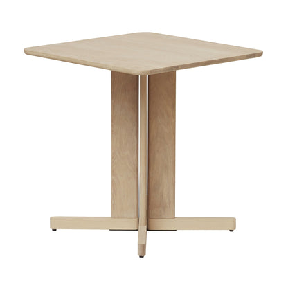 Quatrefoil Tisch 68x68cm Weiß