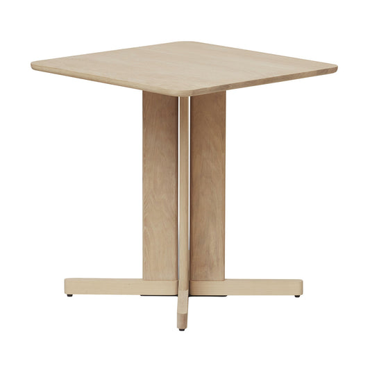Quatrefoil Tisch 68x68cm Weiß