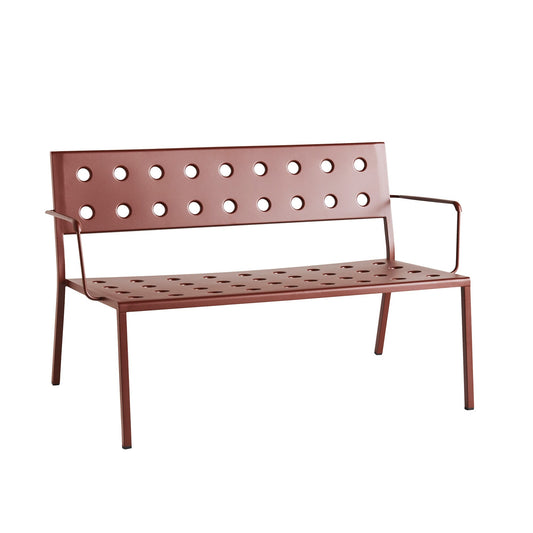 Balcony Lounge Gartenbank 121,5cm Eisenrot