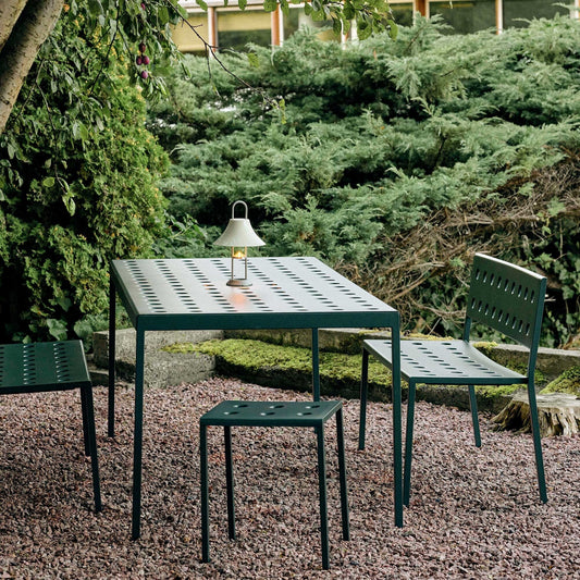 Balcony Hocker Weiß