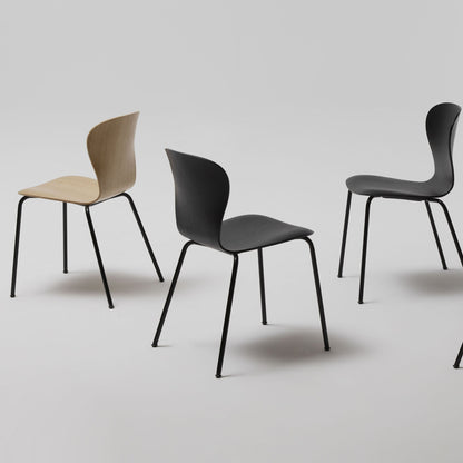 S 220 Stuhl Gestell schwarz Schwarz