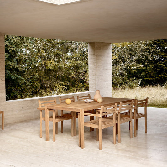 AH901 Gartenesstisch 200x100cm