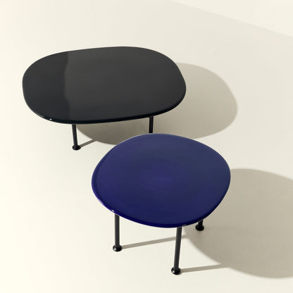 Carmel Garten Beistelltisch H25cm Schwarz