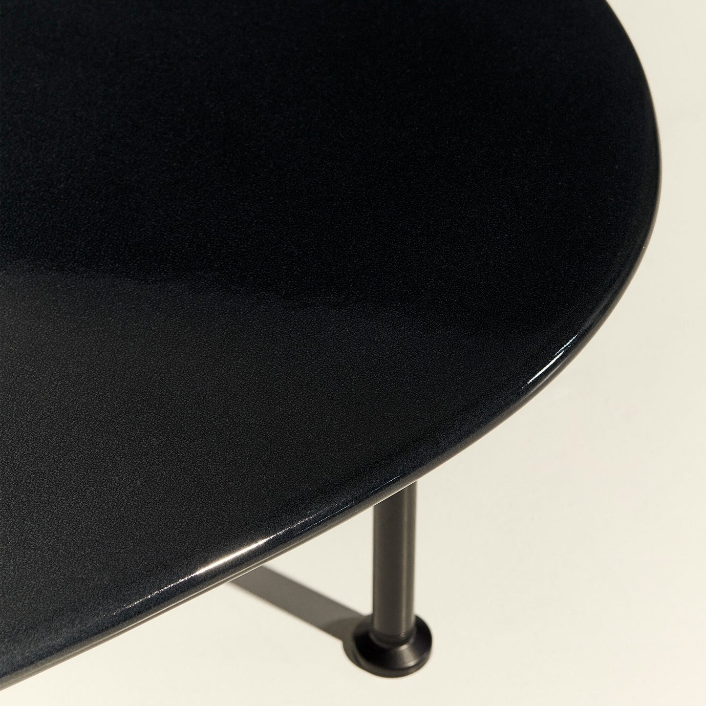 Carmel Garten Beistelltisch H25cm Schwarz