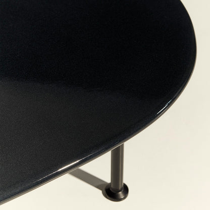 Carmel Garten Beistelltisch H25cm Schwarz
