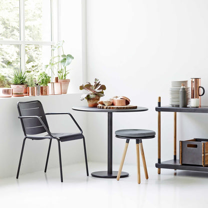 Copenhagen Gartenarmlehnstuhl Weiß