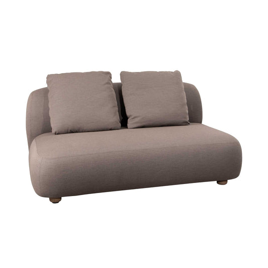 Capture 2-Sitzer Sofamodul Mitte Taupe