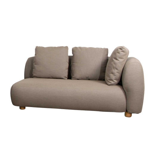 Capture 2-Sitzer Sofamodul Seite Taupe