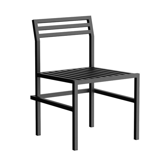 19 Outdoors Esstisch Stuhl Schwarz